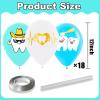 18pcs Tooth Balloons Dentist Balloons for Dental Hygiene Graduation Decorations RDH Graduation Decorations Dental Party Decor Tooth Theme Party National Dentist Day Birthday Baby Shower Decor view 2