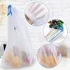 YTCEZ 3Pcs Mesh Storage Bags Transparent Reusable Fruit Vegetable Bags Net Pocket Produce Washable Mesh Bags Kitchen Storage Baskets(3Pcs Large) view 4