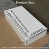 KIYILIHI Square Display Pedestal Stands,Square Clothing Store Display Risers,Cube Countertops Step Plinths, for Wedding Props Clothing Store Collection Model Show(White,30x30x10cm) view 2