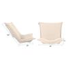 Howard Elliott Scroll Puff Chair Cover & Cushion- Barbet Natural/Natural view 2