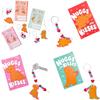 Fun Express Dinosaur Nugget Keychain Craft Kit - Set of 24 - Assorted Valentine Exchange with Box, Perfect for Classroom Parties view 1