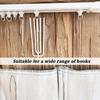 Adhesive Curtain Track Self Adhesive Ceiling Or Wall Curtain Track Ceiling Curtain Track Curtain rods no Drilling for Windows Cabinet Closet Bathroom Shower Curtain(1.5m(4.9ft)) view 3