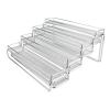 FILFEEL Expandable Seasoning Rack Organizer, 4 Tier Seasoning Rack with Thicker Metal, Wider Wire Racks, Adjustable Shelf Length from 12-23in, Easy Assembly view 1