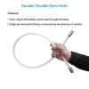 LIYUN Chimney Sweep kit Chimney Cleaning Kit Chimney Brush, Chimney Sweep Kit and Chimney Cleaning Logs Fireplace Tools Set with(12 Rods,610mm) view 2