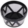 Coffee Maker Filters, Stainless Steel Coffee Filter Basket, Reusable Coffee Filter Mesh Basket, Coffee Strainer with Spoon Coffee Basket Coffee Pot Filters for Home Office Use view 1
