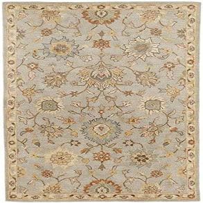 Naz Carpet Hand Tufted Vintage & Traditional Rugs 100% Wool, Antique Look Rugs for Your Living Room, Bedroom Or Any Room (Square 7x7 Feet)