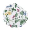 Marcy Blooms Round 100% Cotton Spring Set of 6 Placemats 17" view 2