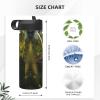 18 oz snake sports insulated water bottle, stainless steel straw water bottle for camping fitness outdoor hiking, view 4