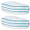 Steam Mop Pads Compatible with PurSteam ThermaPro 10-in-1 and ThermaPro 211 Steam Mop Cleaner Microfiber Pur steam Mop Replacement Pads (Blue and White-8pcs) view 1