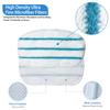 Steam Mop Pads Compatible with PurSteam ThermaPro 10-in-1 and ThermaPro 211 Steam Mop Cleaner Microfiber Pur steam Mop Replacement Pads (Blue and White-8pcs) view 4