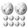 HOLIDYOYO Replacement Kettle Whistle piece 10- Chip Accessory for Teapot Lid Fits Most Whistling Tea Kettles Easy Install Loud Alert Stovetop Tea Kettle Replacement Parts view 1