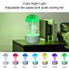 Humidifier LED Color Night Light Rotating Essential Oil Diffuser 300ml Capacity Cute Unique for Bedroom Office Hotel view 4
