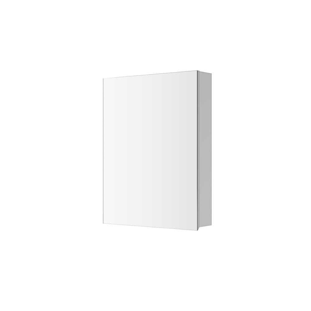 20" W X 26" H Bathroom Mirror Medicine Cabinet - Wooden Door Medicine Cabinets for Bathroom, Wall Mounted Recessed Or, Bathroom Mirror with Storage, Right Opening Door