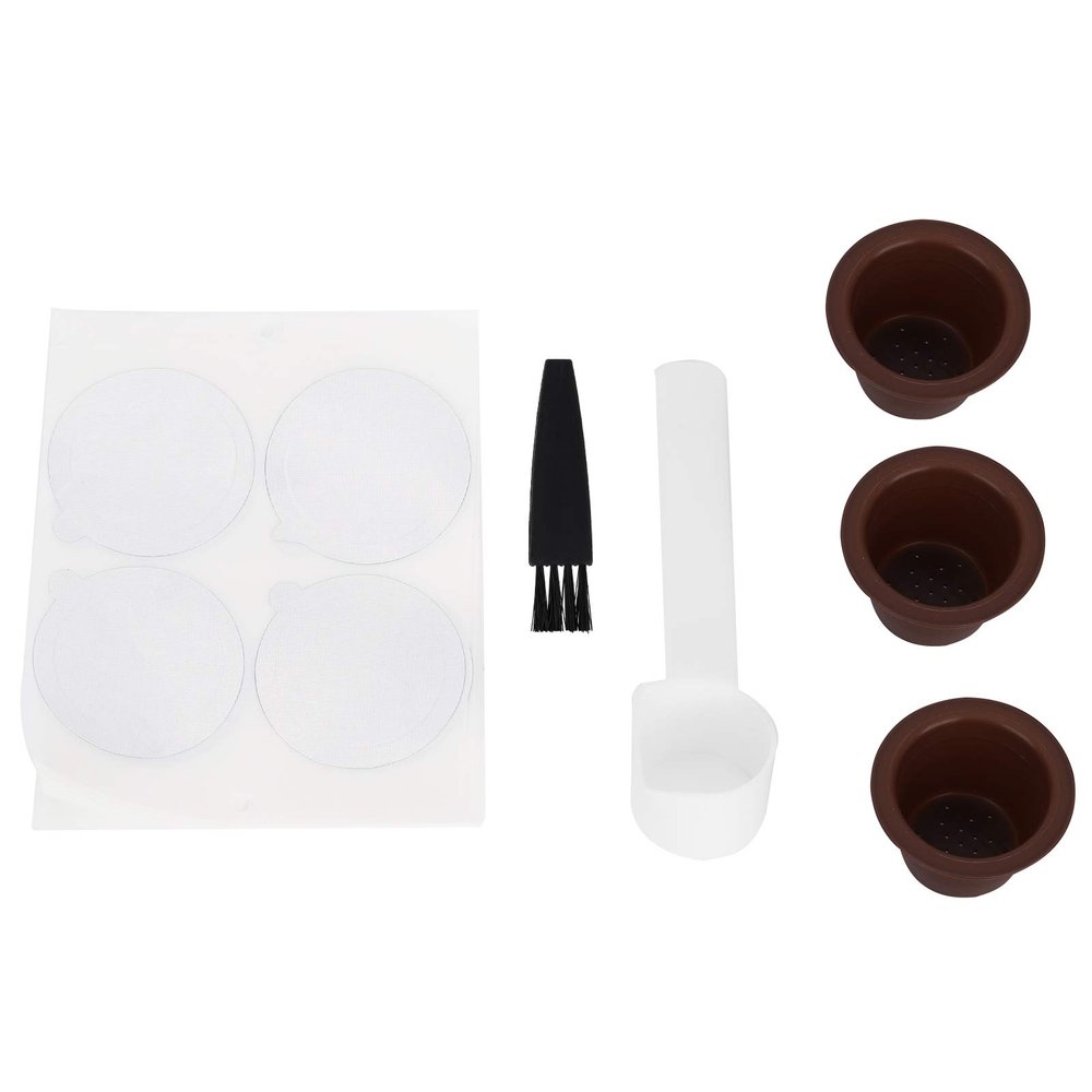 Reusable Coffee Capsule, Reusable Refillable Coffee Capsule Filter Cup, Reusable Coffee Capsule Uncovered Coffee Filter Cup Refillable Coffee Machine Accessories Home Supplies