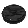 24 Gallon Camping Trash Can | Outdoor Foldable Oxford Fabric Garden Garbage Container with Lid | Portable Black Trash Bin view 4