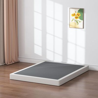 SHLAND 3 Inch Box Spring Queen Metal Frame Mattress Foundation Bed Base