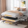 SHLAND 3 Inch Box Spring Queen Metal Frame Mattress Foundation Bed Base view 4