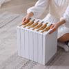 Etlegor Portable Shoe Rack Organizer, Folding Shoe Storage Boxes for Entryway Stackable Plastic Shoe Box Storage Shoe Cabinet with Magnetic Door for Hallway, Living Room, Closet(9 Tiers -18 Pairs) view 3