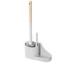 FURUIM2024M Toilet Brush Hollow Out Drainage Toilet Brush Sets Wall Mounted Toilet Brushes with Flexible Bristles with Plastic Bracket Toilet Brushes Toilet Accessories view 1