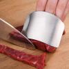 2 Pack Finger Guards for Cutting-Finger Protector,Stainless Steel Finger Guards for Cutting Food,Stainless Steel Finger Guard for Slicing (Single Finger) view 3