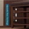 Entryway Shoe Bench with Storage - Solid Wood Organizer for Shoes with Padded Seating, Perfect for Bedroom, Closet, Hallway & Entryway view 4