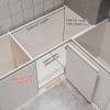 Blind Corner Cabinet Pull Out Organizer - Heavy Duty 16.3in Soft Close Kitchen Organizer with Aluminium Baskets view 3