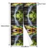 WZYCWB Waterfall Views Bedroom Bathroom Door Curtain (34x56 inches), Restaurant Hawaiian Door Curtain, Partition Privacy Feng Shui Curtain, view 3