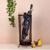 JDYHFKWP Umbrella Stands, Metal Umbrella Stand,Umbrella Holder with Removable Drip Tray,Umbrella Rack for Home Office Hallway Dcor/Black view 4