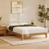 Nectar Bamboo Platform Bed Frame - Full - Natural - Floating Center Support Legs - 12 Height - Easy Tool Free Set Up - Contemporary and Durable - Sturdy Wooden Support Slats - Holds Up to 800 Pounds view 1