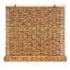 Retro from Bamboo Blinds Anti-Glare/Sunshade Window Treatments Cordless Roman Roller Blinds Blackout Patio Blinds Privacy Porch Roller Shades Gazebo Heat Blocking Barrier(38" x 72") view 1
