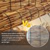 Retro from Bamboo Blinds Anti-Glare/Sunshade Window Treatments Cordless Roman Roller Blinds Blackout Patio Blinds Privacy Porch Roller Shades Gazebo Heat Blocking Barrier(38" x 72") view 3