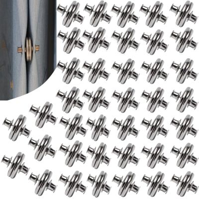 40 Pairs Curtain Magnets Closure, Magnetic Curtain Clips for Indoor Outdoor Curtains Prevent Light Leaking, Strong Curtain Weights Magnets for Pergola Patio Gazebo Cabana
