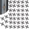 40 Pairs Curtain Magnets Closure, Magnetic Curtain Clips for Indoor Outdoor Curtains Prevent Light Leaking, Strong Curtain Weights Magnets for Pergola Patio Gazebo Cabana view 1