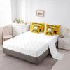 Erosebridal Football Sports Comforter Set Queen for Kids Boys Cartoon Rugby Helmet Bedding ETS Yellow White Stars Stripes Comforter + Flat Sheet + Fitted Sheet + 2 Pillowcases + 2 Throw Pillow Covers view 4