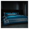 Wine Red Premium 1000TC Egyptian Cotton Luxury Silver Leopard Print Embroidery Bedding Set Quilt Cover Set Bed Linen Pillow Sham,Bed view 2