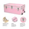 Rhino Small Essential Trunk with Wheels, Tray & Lid Organizer for Camp view 4