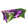 SamLng Purple Butterfly Print Rectangle Tablecloth Wipeable, Stretch, Durable, and Stylish Table Cover for Indoor and Outdoor Use view 3