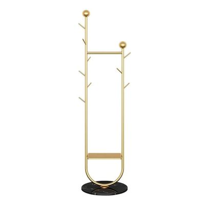 ZGSXQT Coat Rack Modern Metal Coat Rack Hall Coat Tree With 9 Hooks And Marble Base For Coats Hats Bags Coat Rack Stand (Color : D, Size : 175 * 32cm) (C 175 * 32cm)