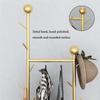 ZGSXQT Coat Rack Modern Metal Coat Rack Hall Coat Tree With 9 Hooks And Marble Base For Coats Hats Bags Coat Rack Stand (Color : D, Size : 175 * 32cm) (C 175 * 32cm) view 3