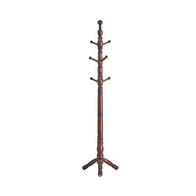 ZGSXQT Clothes Rack Hat Rack Coat Rack Free-Standing Hall Tree Stand, Multifunctional Hanger Home Hallway Hanger for Hats Clothes Money Wraps Floor Coat Rack Coat Rack Freestanding