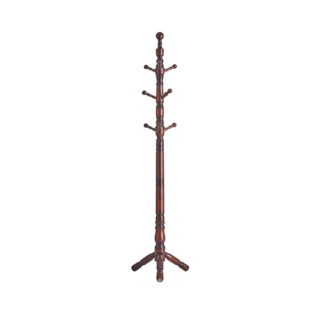 ZGSXQT Clothes Rack Hat Rack Coat Rack Free-Standing Hall Tree Stand, Multifunctional Hanger Home Hallway Hanger for Hats Clothes Money Wraps Floor Coat Rack Coat Rack Freestanding