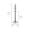 ZGSXQT Clothes Rack Hat Rack Coat Rack Free-Standing Hall Tree Stand, Multifunctional Hanger Home Hallway Hanger for Hats Clothes Money Wraps Floor Coat Rack Coat Rack Freestanding view 2