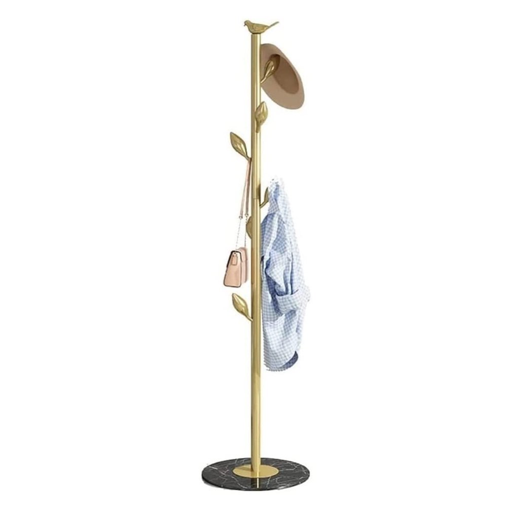 ZGSXQT Coat Rack Modern Style Coat Racks Freestanding Clothing Stand Hall Coat Tree With Marble Base And Hooks Coat Rack Stand (Color : D, Size : 175 * 30cm) (A 175 * 30cm)