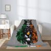 Lion Ireland Irish Flag Birthday Blanket Gifts for Women Giant Blanket Soft Flannel Throw Blanket Presents Nephew Gifts view 1
