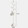 ZGSXQT Coat Rack Matal Coat Rack With Hooks Craetive Coat Rack Tree Entryway Coat Stand For Home Bedroom Coat Rack Stand (Color : Black, Size : 175 * 28cm) (Gold 175 * 28cm) view 2