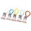 5pcs StainlessSteel Clips Household Sundries Hook Clip Simple Clothespin Socks Clothes Clamps Towel Holder Hanging Clips view 1