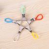 5pcs StainlessSteel Clips Household Sundries Hook Clip Simple Clothespin Socks Clothes Clamps Towel Holder Hanging Clips view 3