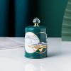 thalo Toothpick Dispenser Toothpick Holder Cotton Cotton Swab Toothpick Holder Household Toothpick Bucket Restaurant Household Ceramic Toothpick Box Tooth Picks Container Case view 2