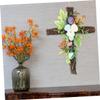 Alipis 5pcs Cross Shaped Metal Wreath Frame Unfinished Decorative Wall Hangings for Holiday and Craft Projects view 4