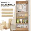 AKFJOSGE Behind Door Bookshelf,Toddler Bookshelf,Storage Cabinets,Organizer for Toys and Books,Storage Rack with Perforated Board,for Living Room, Children's Room, Study Room, etc. view 4
